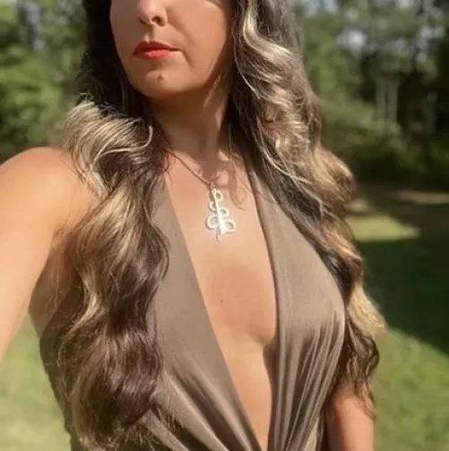 A braless walk in the park. 49yo(F) by 1-Naughty-Wife