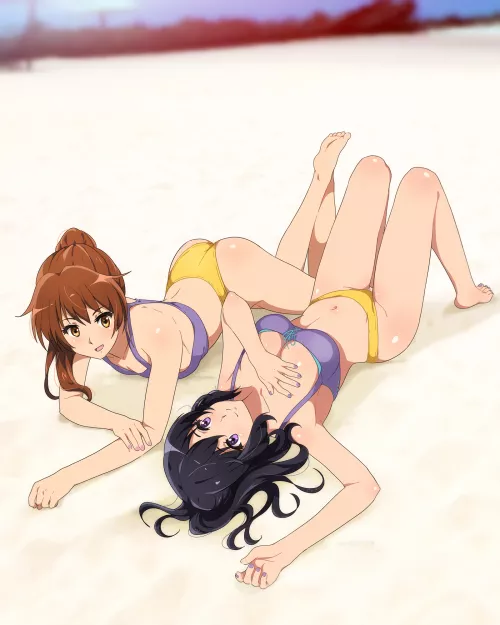 A broad expanse of sand. [Hibike! Euphonium] by chilidirigible