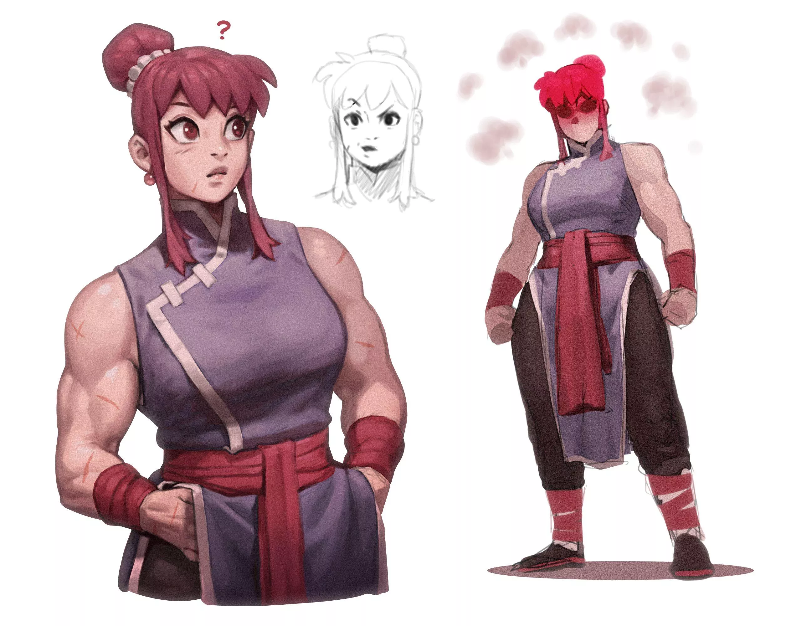 A buff fighter.(@rayluaza) posted by TheTMoneyMan