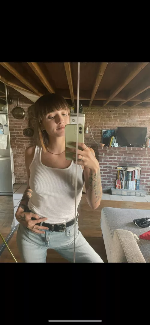 A classic white tank by chachacha69