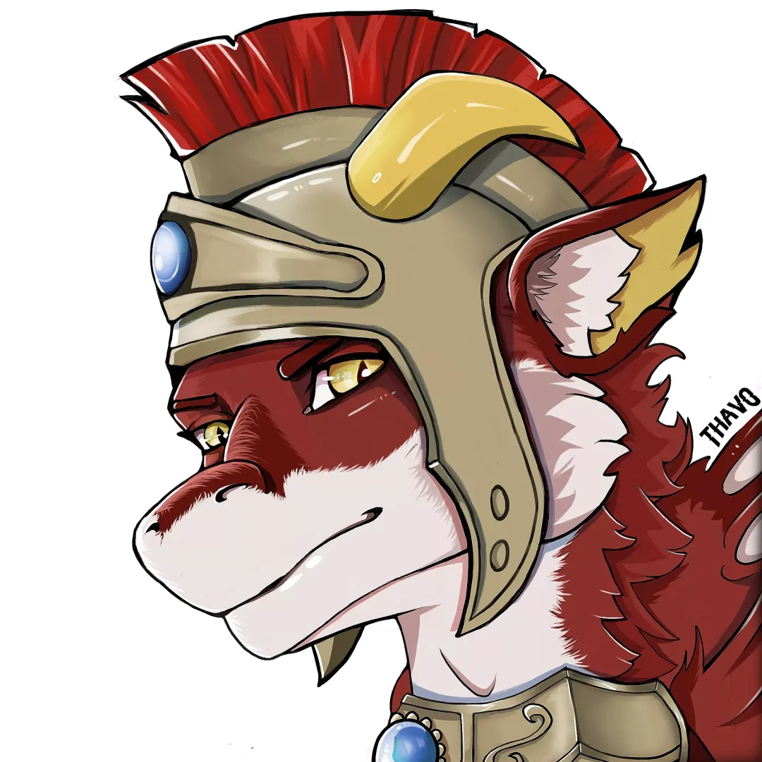 A commission I made as a profile picture posted by ThavoArtz