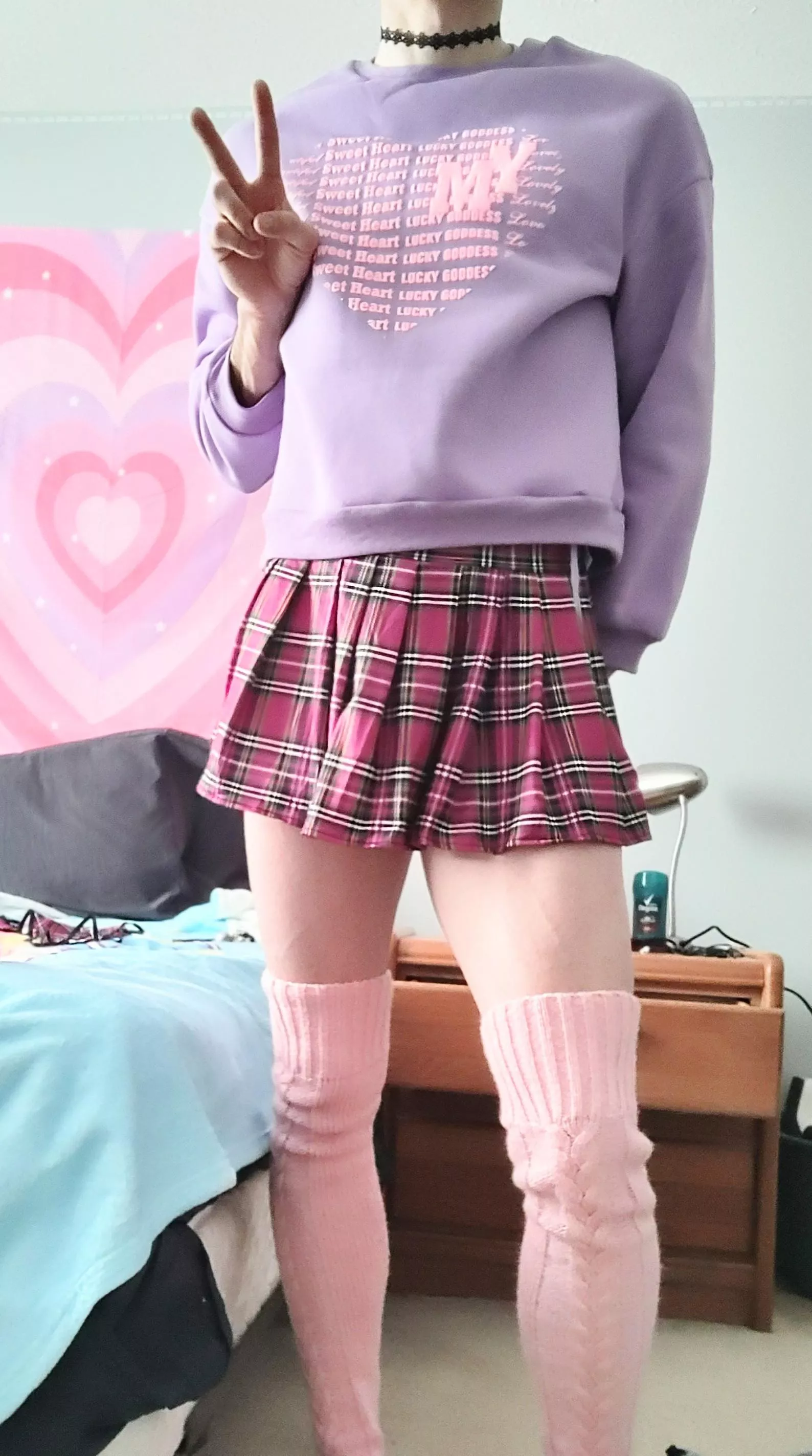 🥰 A cozier look 🥰 I hope people enjoy it as much as I love it 🥺💜 posted by FemboiKay