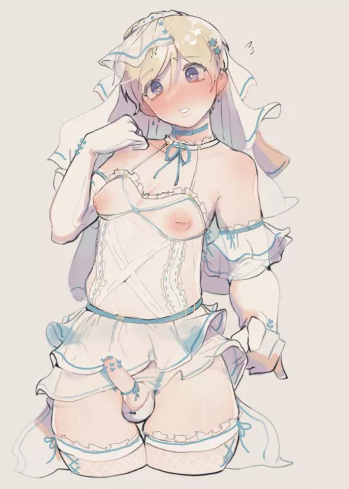 A cute bride~ by Horny_on_alt4