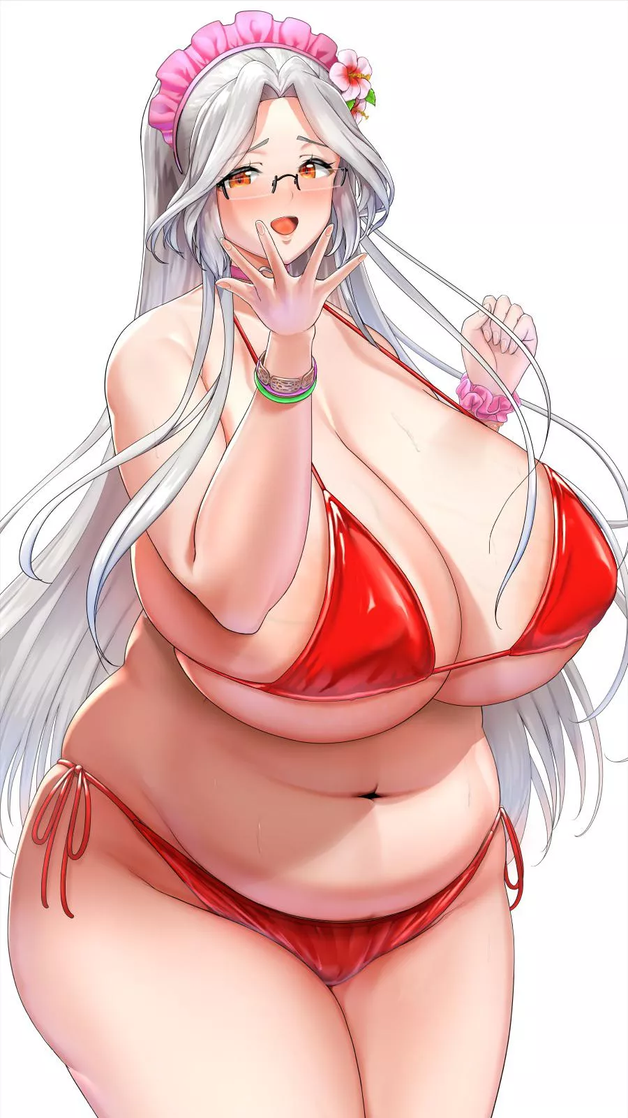 A cute chubby mommy. I bet her hugs are amazing. posted by Hafuronin85