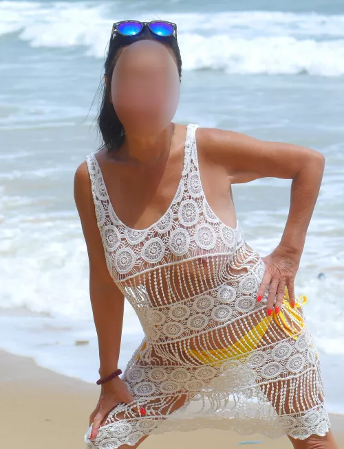 A day on the beach ⛱ by SexyChilli_sg