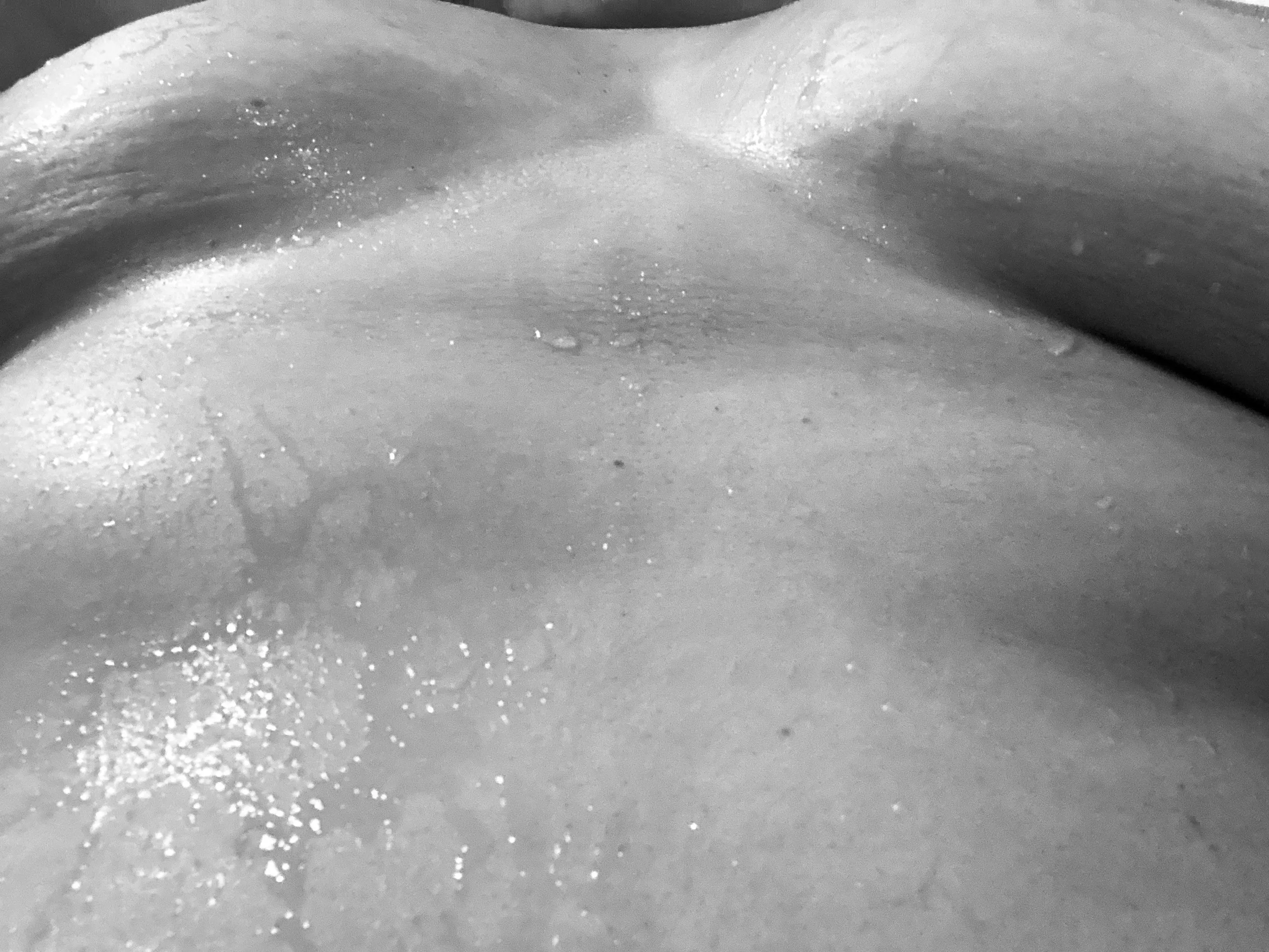 A different kind of underboob. Playing with water and shapes. posted by Emmerson-Reid