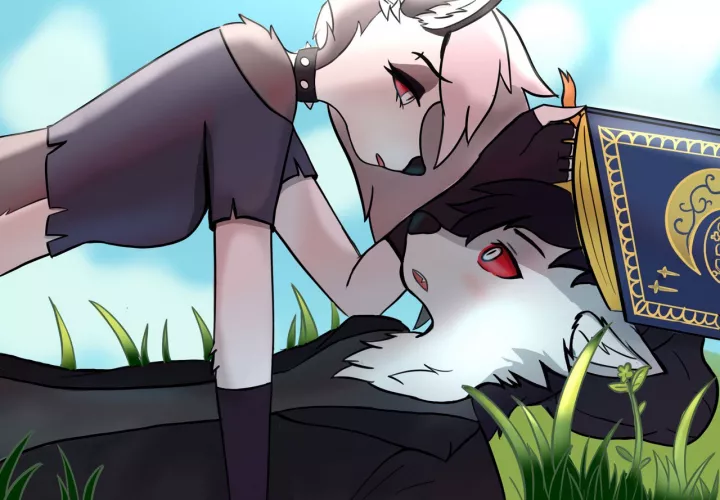 A finished Comission from JJ on twt (art done by me @Duise_art on twt/ Commissions are open ^^ 🐱) by SunriseHinode