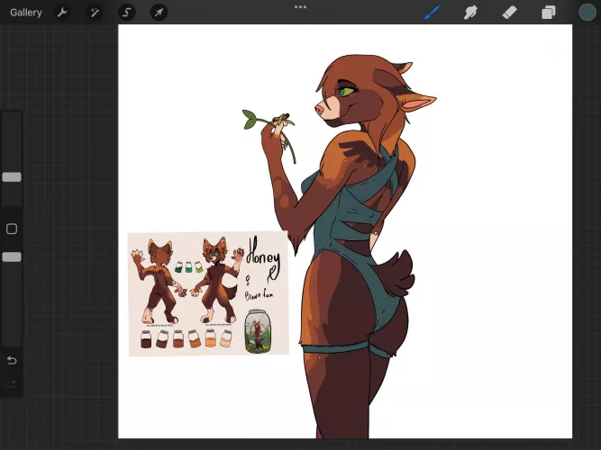 A fren with colour, and ASS by Runic_Rage