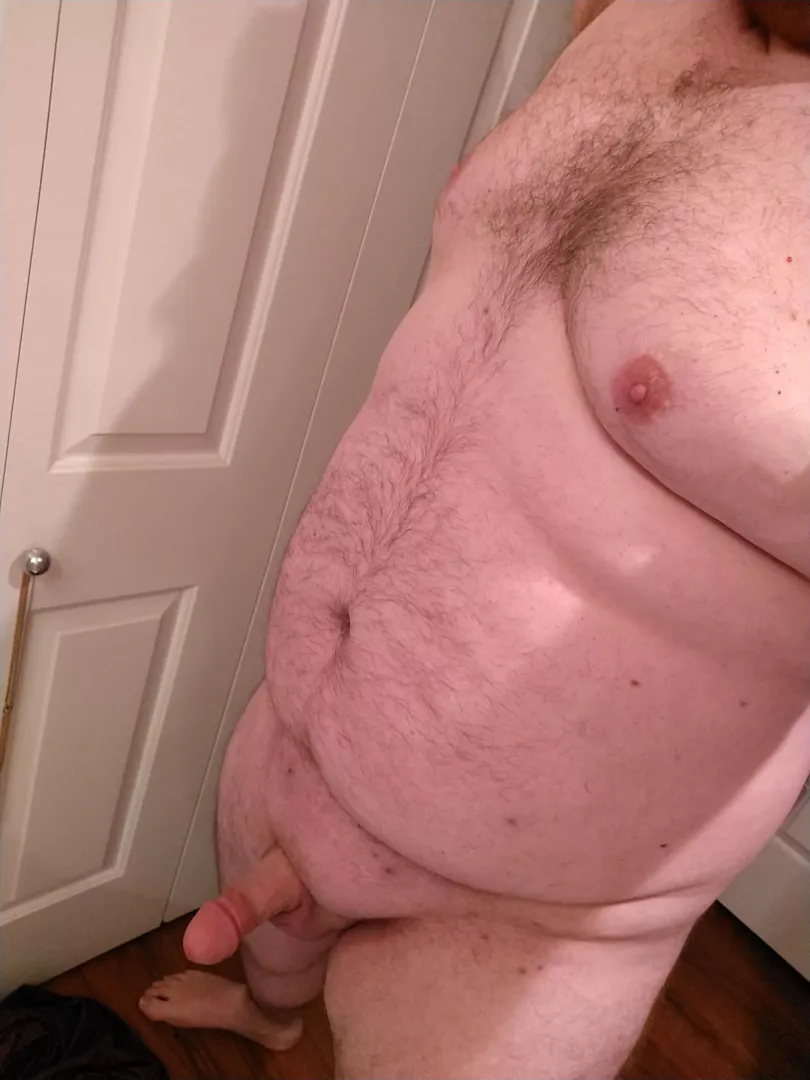 A freshly trimmed cock and an after work body shot 😘 posted by SpookySpaceShark