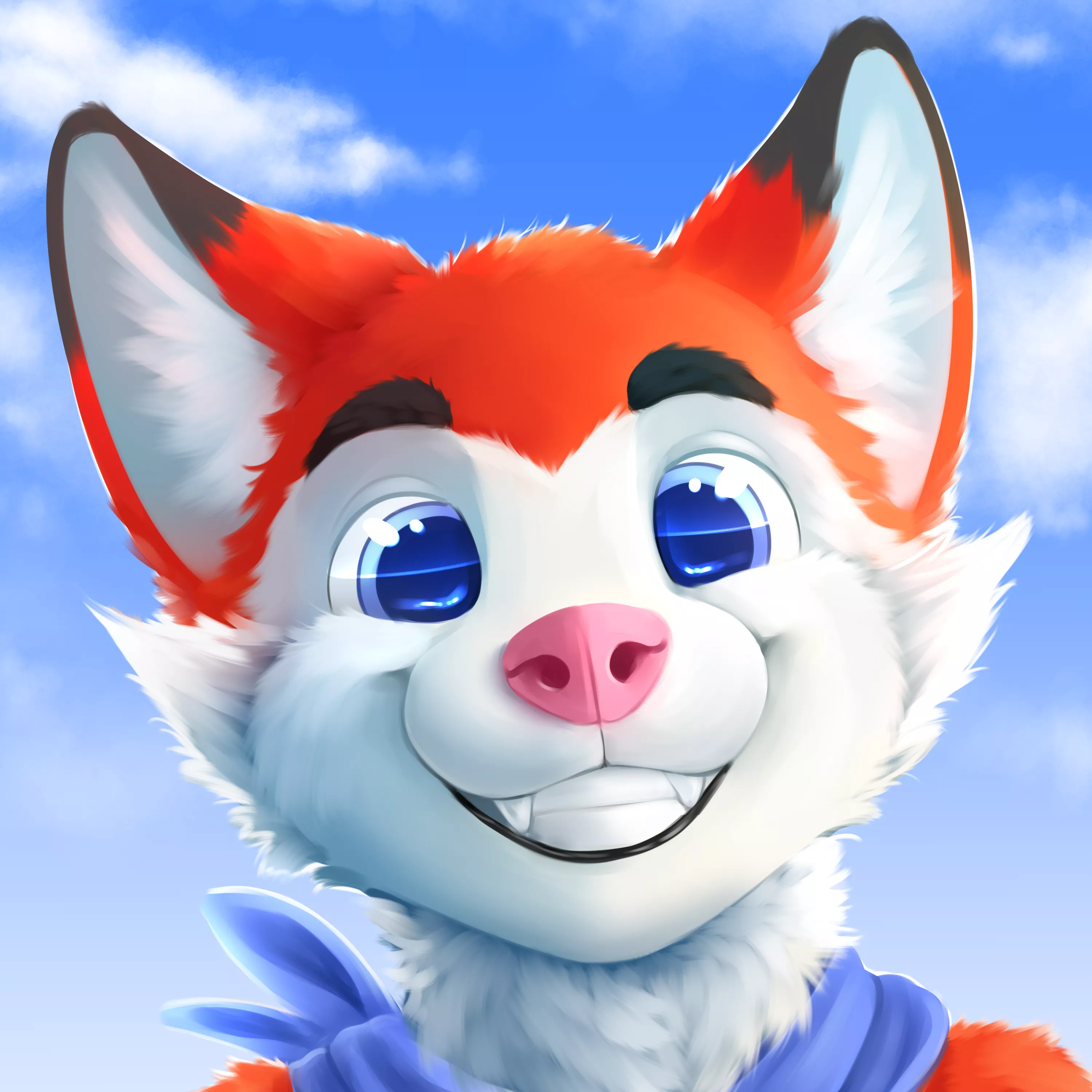 A friendly fella approaches! 😊 (By me, @SupersonicSoup) posted by SupersonicSoup