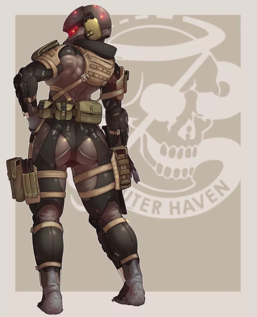 A frog soldier from metal gear 4 (just rube) posted by another_save_folder