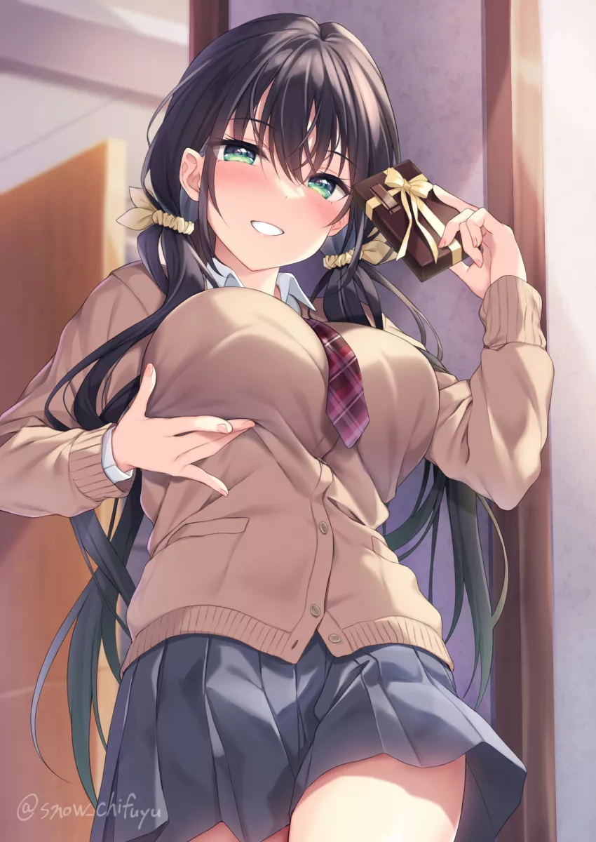 A gift and some chocolates. [Original] posted by chilidirigible