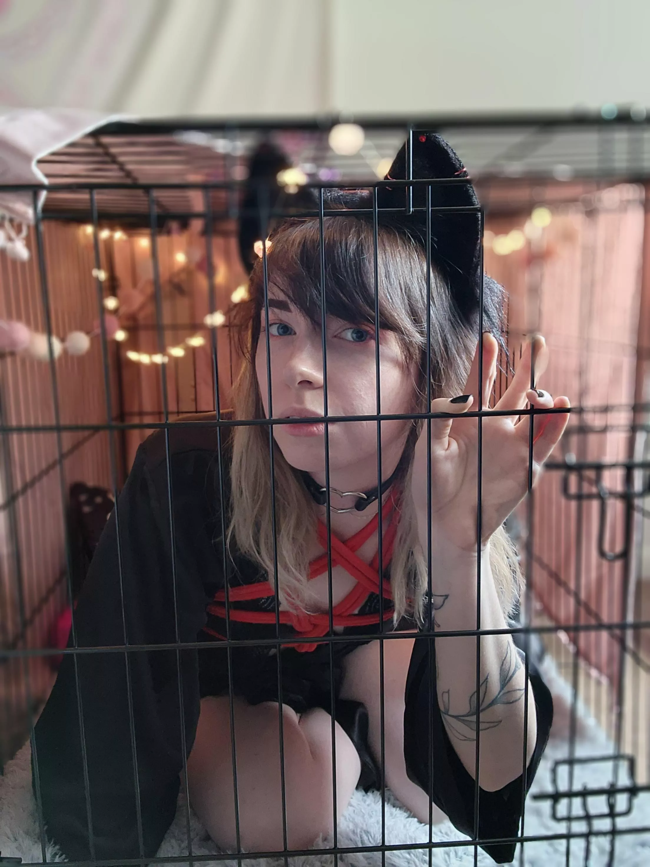 a good girl waiting for use 🐶 posted by LunarFox_