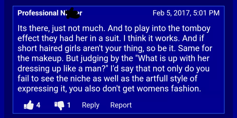 a good take on women's fashion? by --Dat--