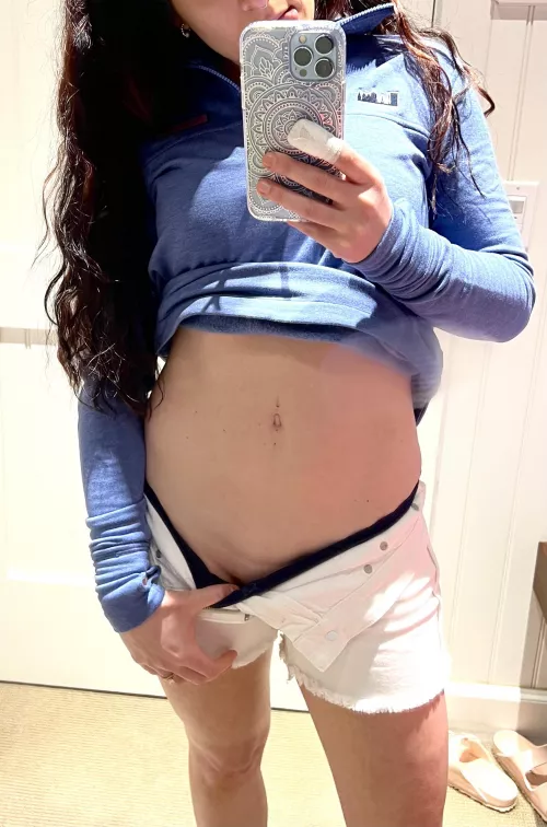 A little dressing room tease [f] by LillyoftheValley491