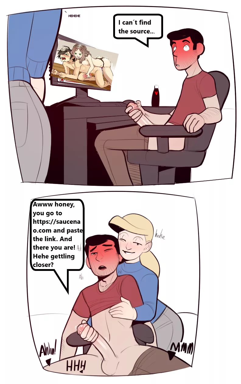 A little help for you ❤️ (Artist: JamesAB) posted by CookOfHouseRetard