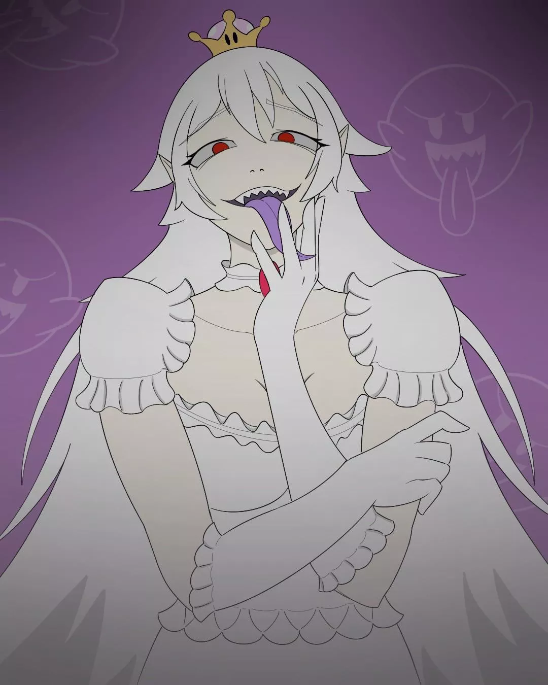 A little lustful (Princess Boo) posted by Komodo_DrawsClaws