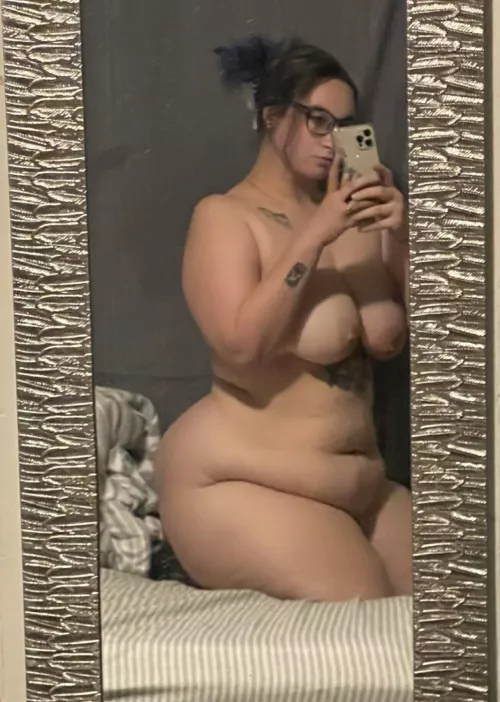 A little scared to post this picture. I’m pretty vulnerable in it. Say hi to show me I shouldn’t be scared. 🥺❤️ by Daisy-girl97