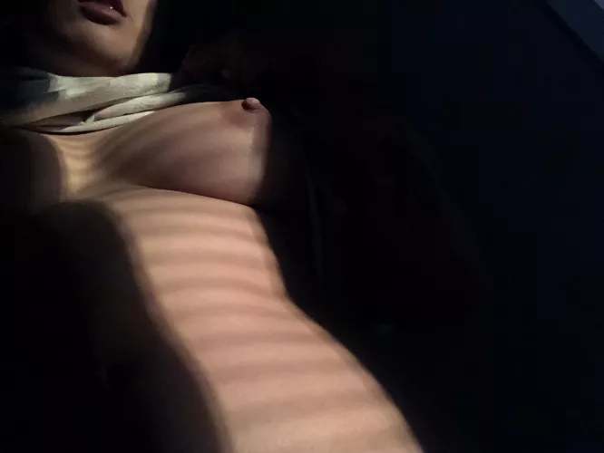 A little shadow and sunlight play, wanna join?🌞🖤😉 by knowfacehaze