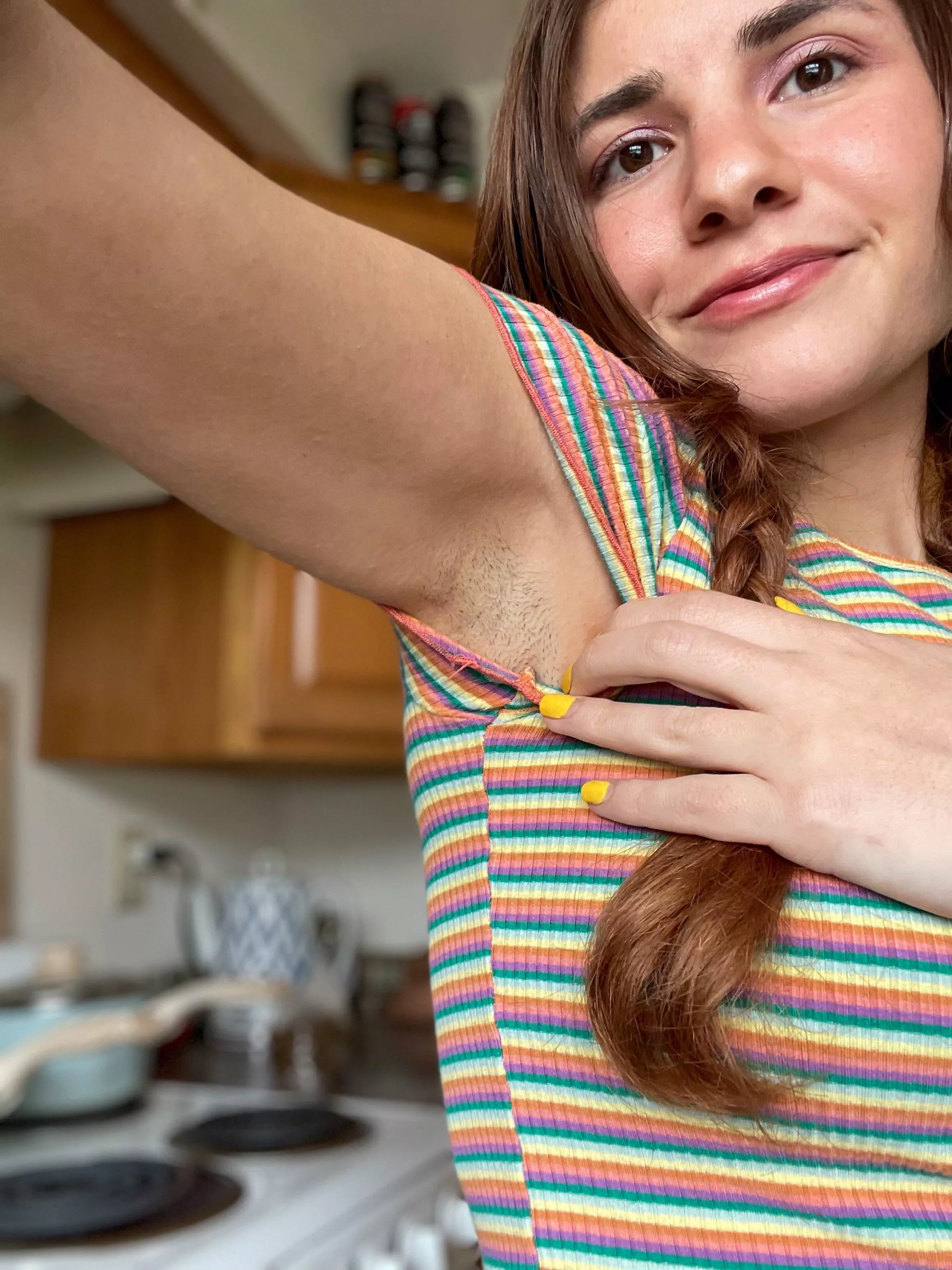 A little stubble 😝 do you like it? posted by lil-athena