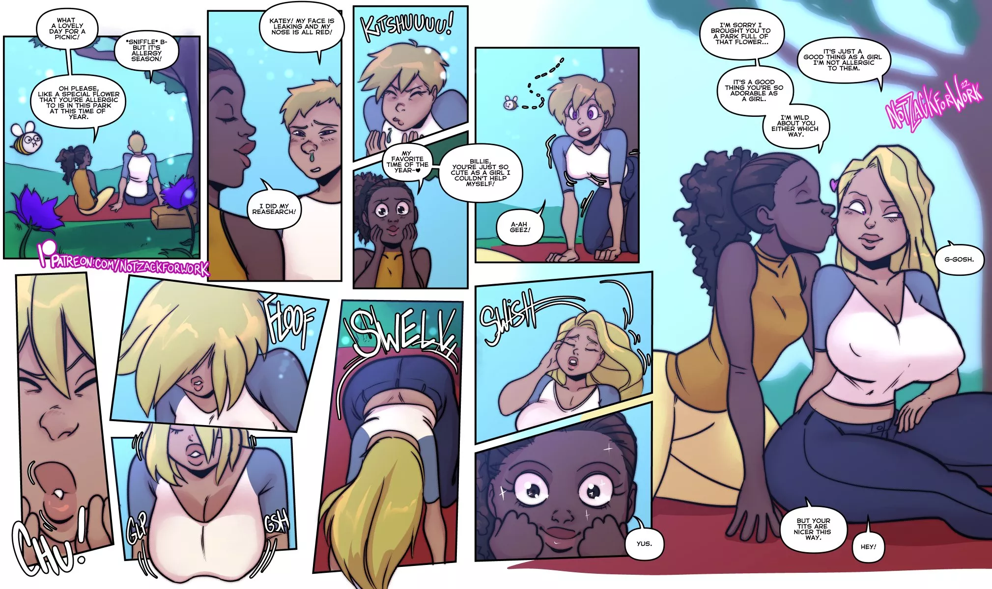 A Lovely Day in the Park by NotZackforWork (TGTF, Feminization) posted by not4myprimary