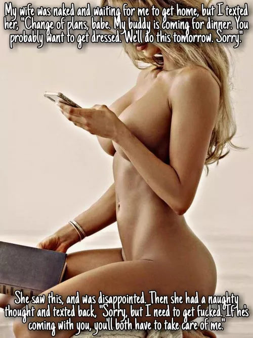 A naughty idea! by WantToBeSharer