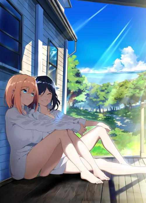 A nice day to relax. [Kimi to Shiranai Natsu ni Naru] by chilidirigible