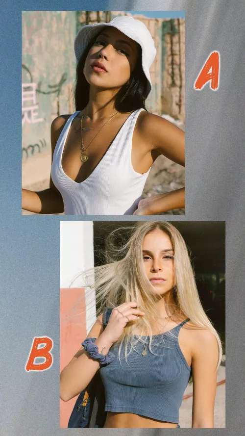 A or B? Jennifer or Cristina? by clubarnold