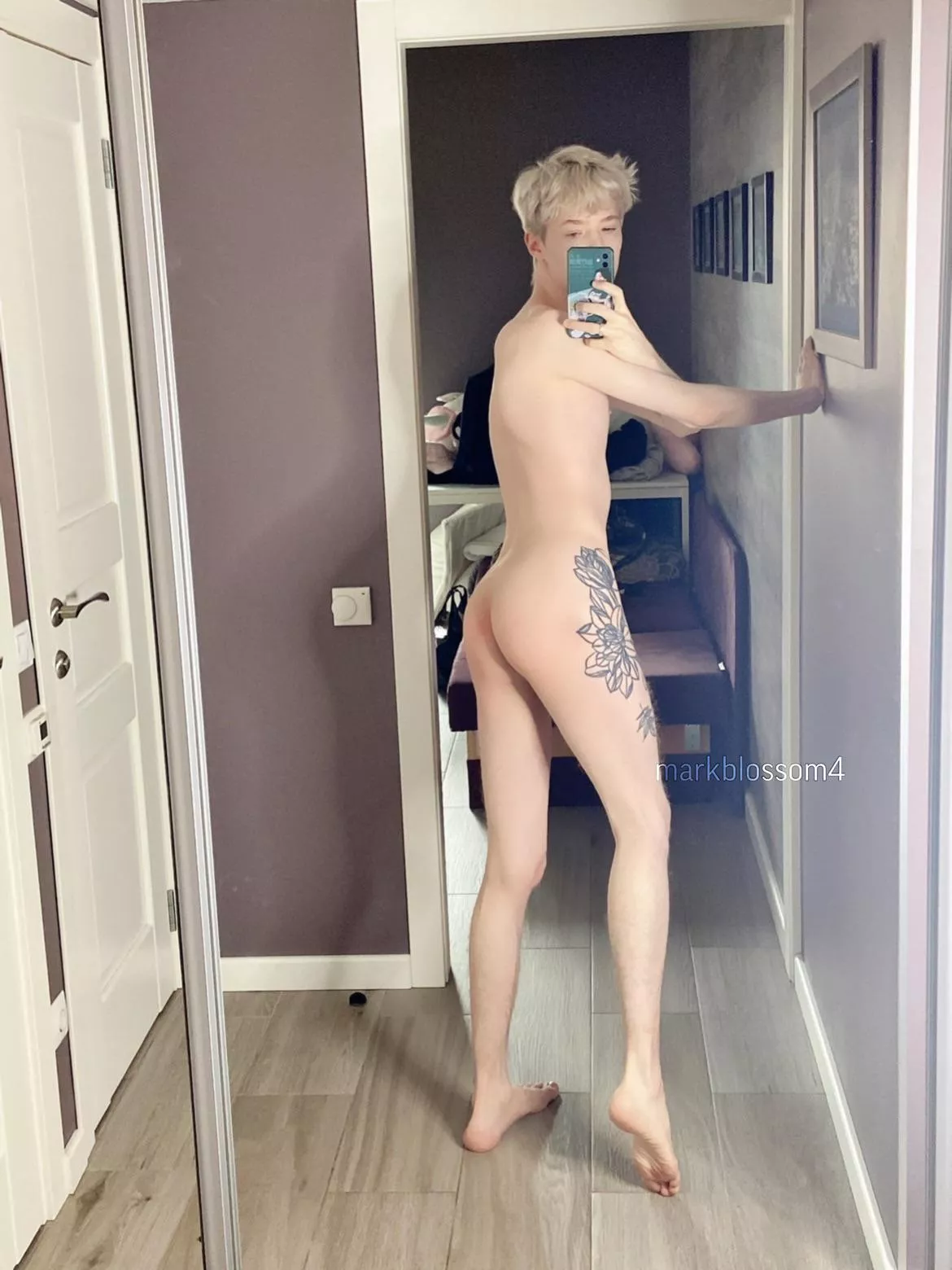 a pic I made after I woke up. I usually sleep naked 🙂 posted by markblossom4