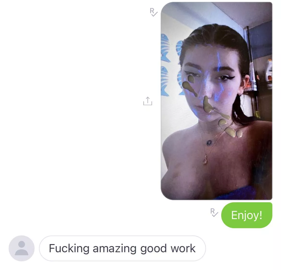 A second tribute for this girl it was amazing to do! Who wants the next trib then? Dm me posted by OutlandishnessWeak24