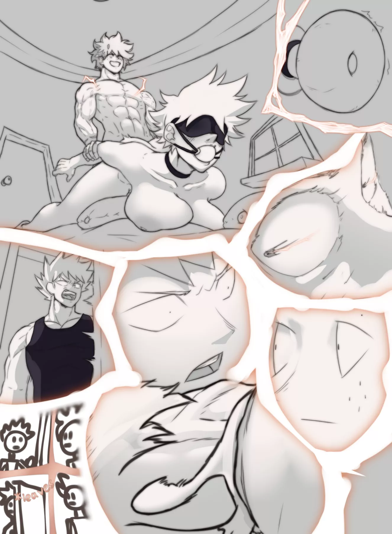 a short silent film (mitsuki x deku) [@hensket] posted by Electrical_Ad5545