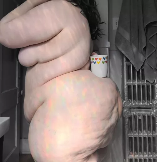 A silly one this morning ☕️ by CremeBrulegs