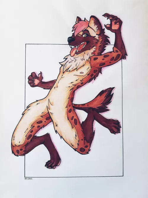 a thing a friends gf drew. First time she has drawn any like this so I hope you like it by ManiaHyena