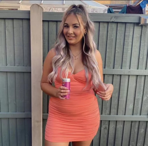 A tight dress exposes everything by FunkyCat321