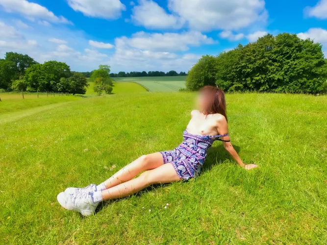 A tiny girl in the wild! by HornyTinyGirl