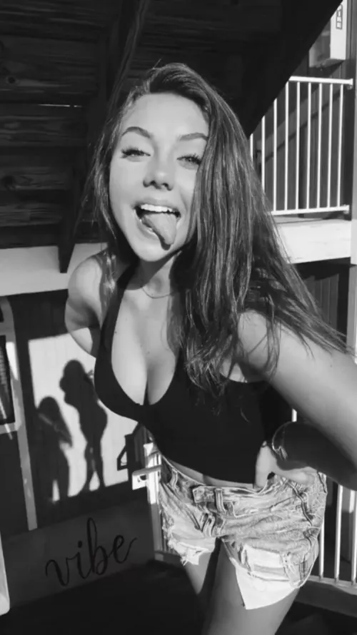 A+ tongue in my book. by forestman111990