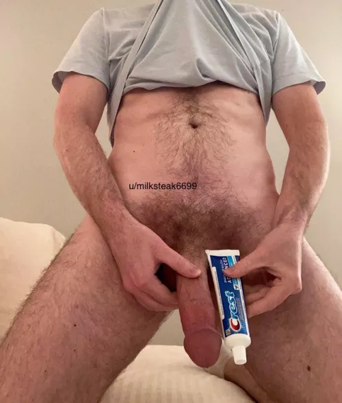 A toothpaste tube by milksteak6699