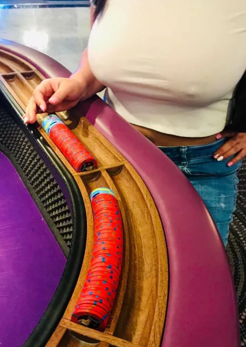 A top I wore last time we were out gambling in Las Vegas. by HotJuicyKat