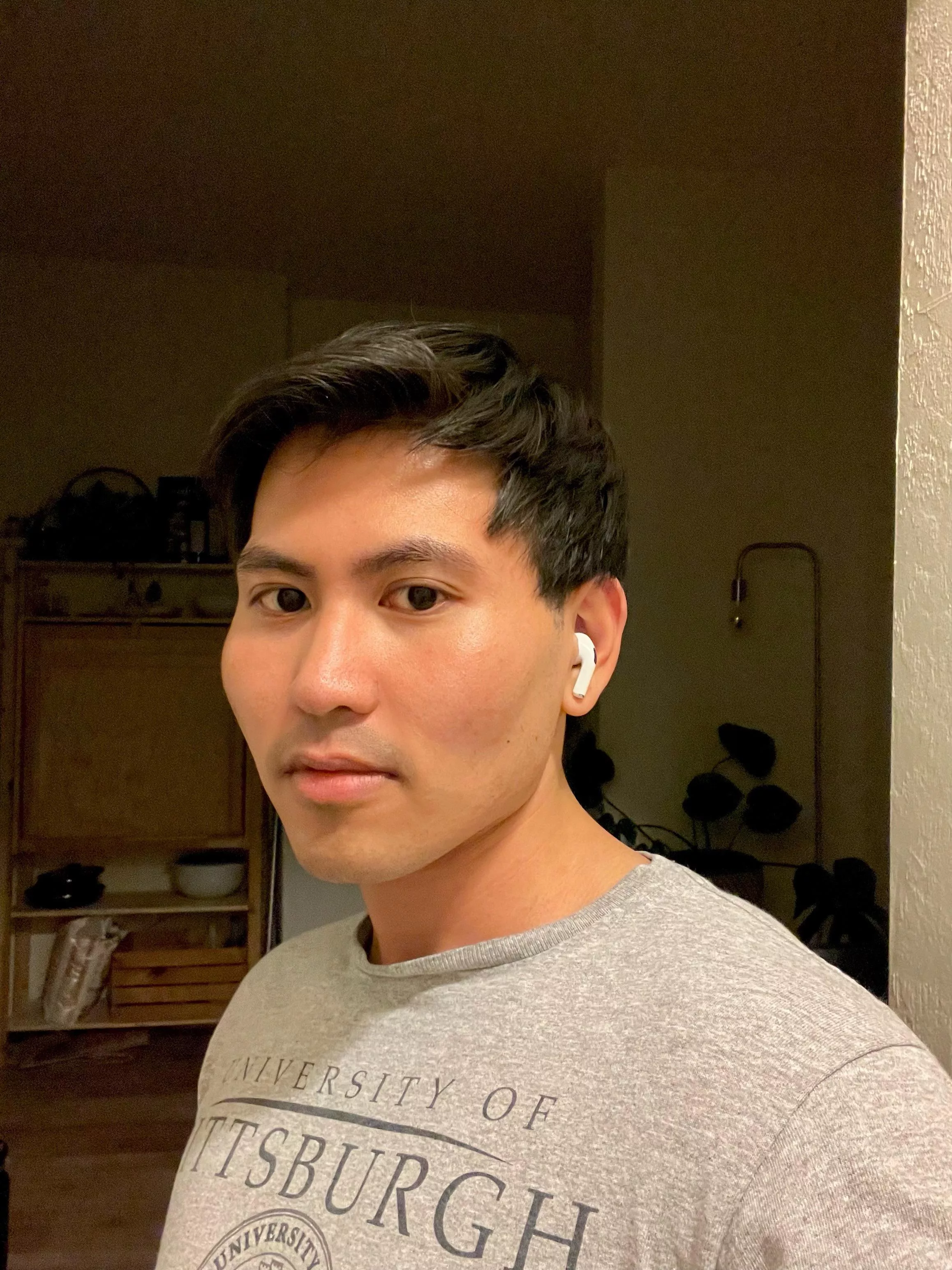 A very late night selfie 🙂 posted by Jolentino