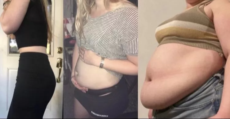 A whole new girl. posted by myfatblondegf