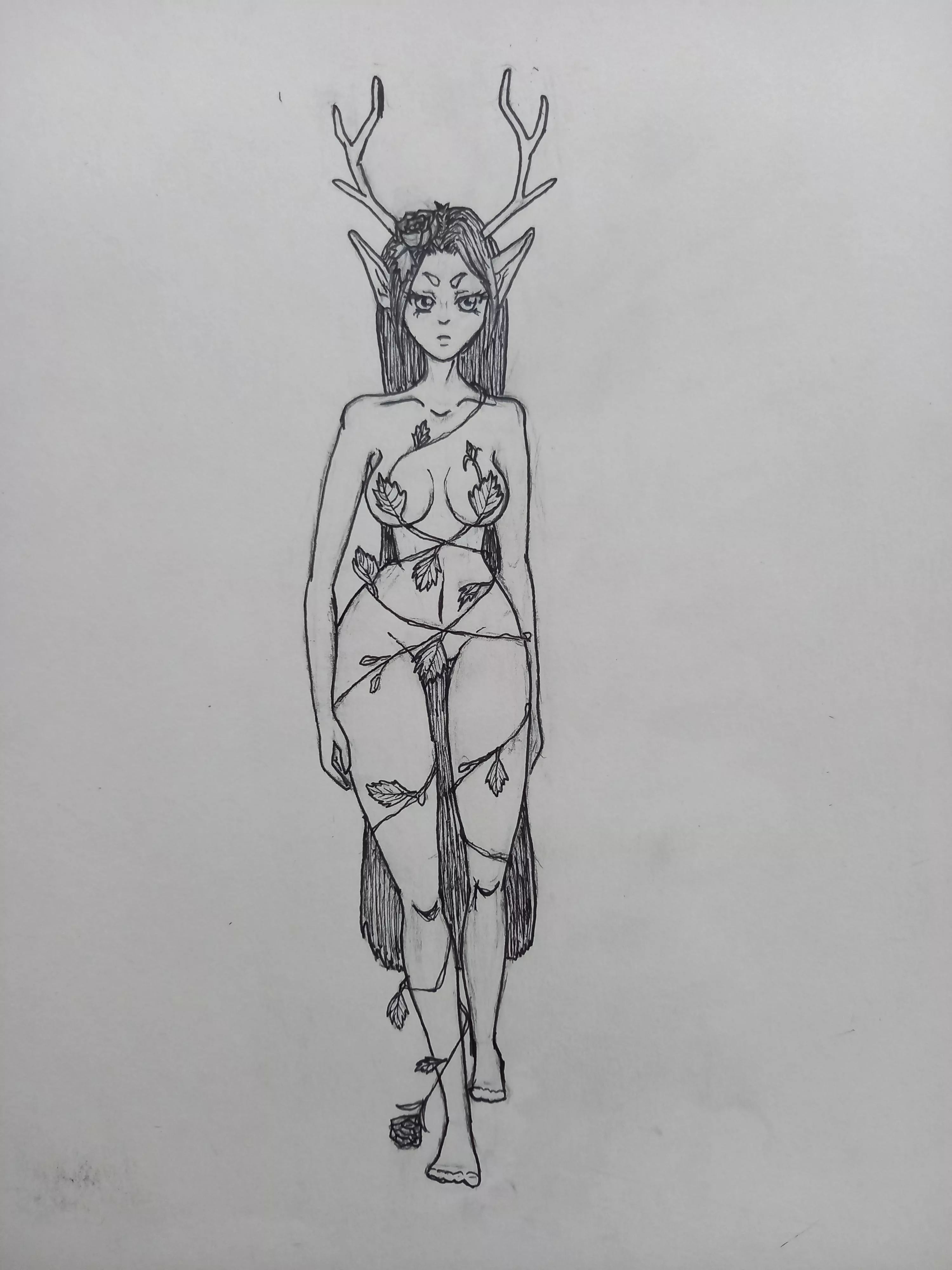 A wood elf is approaching you. Wyd? posted by Ragekr