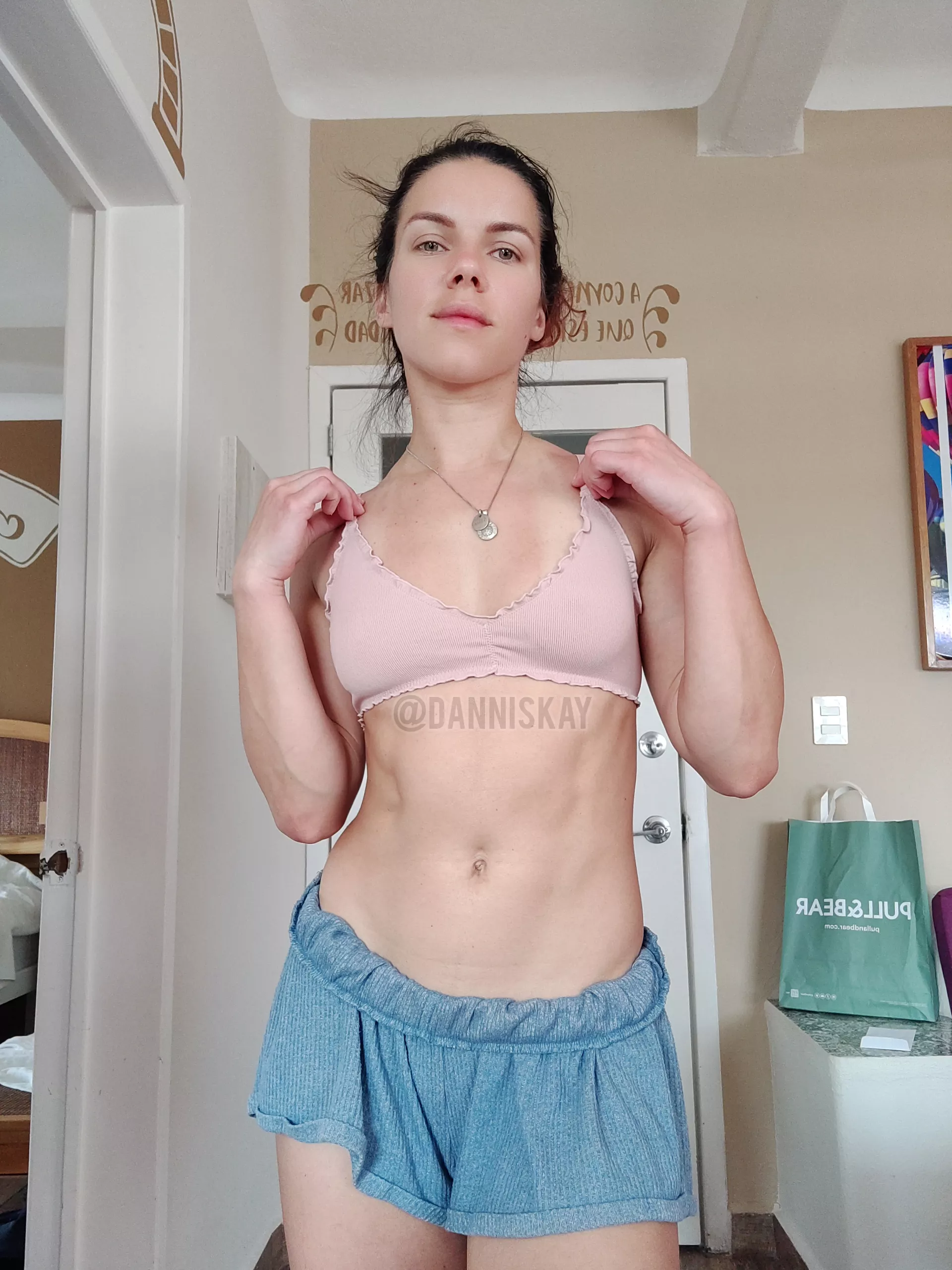 Ab check of the day 🤗 posted by danniskay