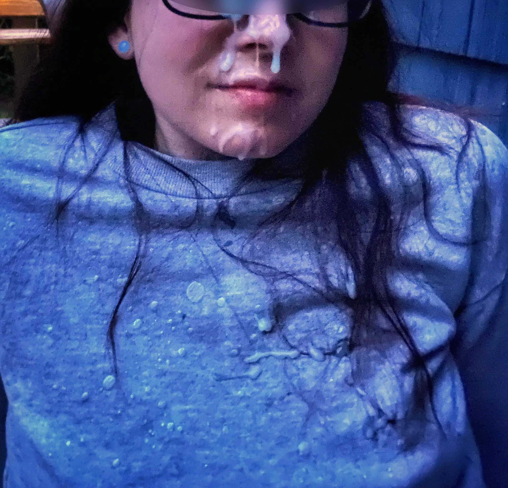 About time for outdoor facials again 💦 🤓 (f) OC posted by ctsharing