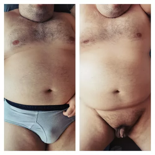 About to get in your bed for tonight. How do you want me in there? Briefs on or off? by flippediceberg