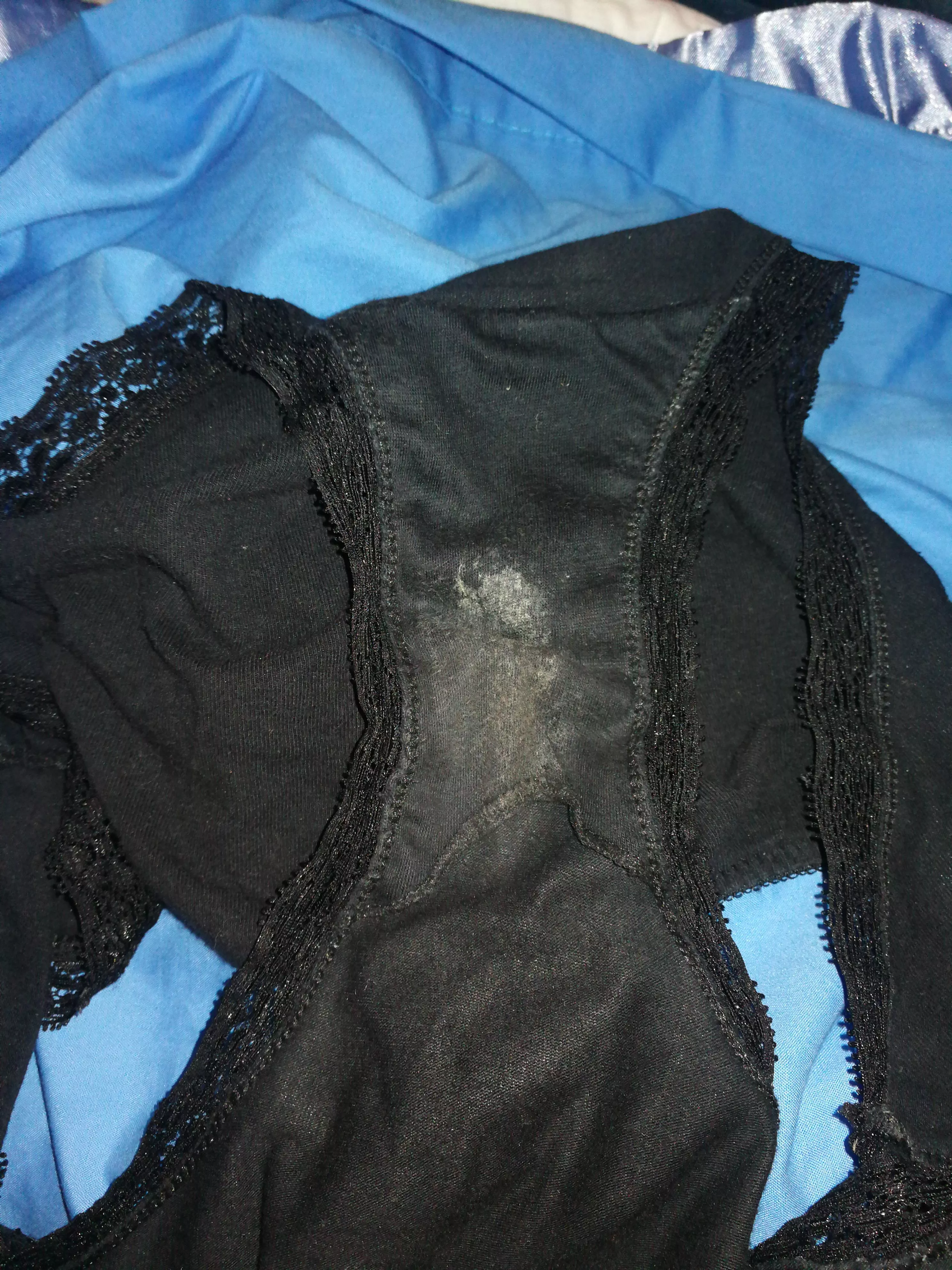 about to use the wife's panties posted by Hharvide