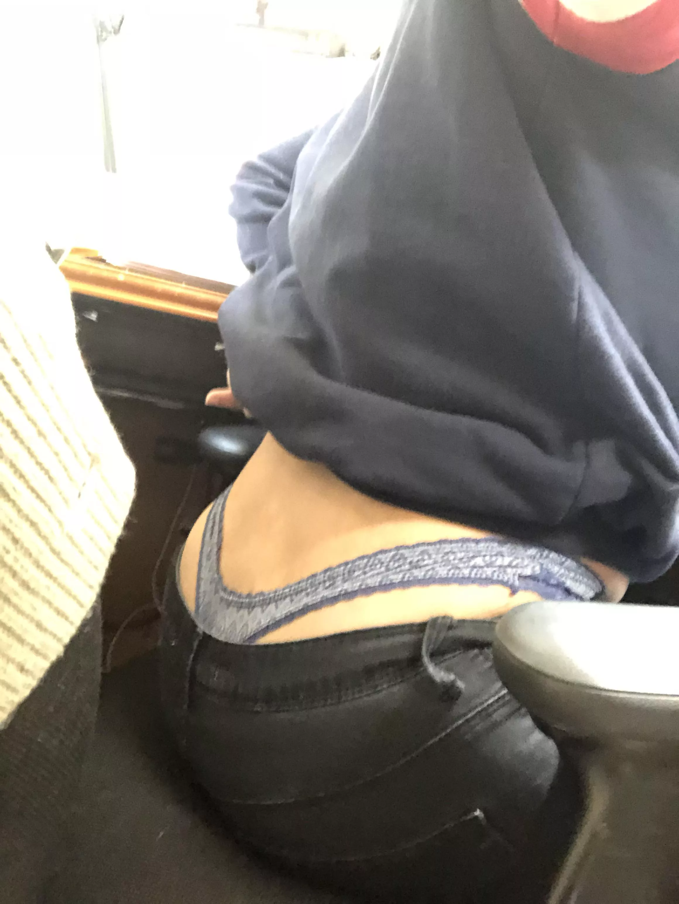“Accidental” Thong Slip? posted by MrsDeeArOh