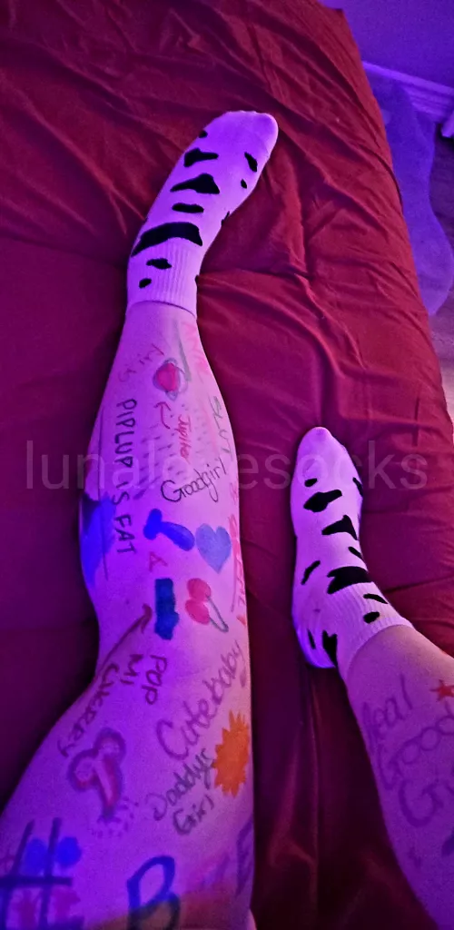 Achievement unlocked: Become a messy Sinful Sock Slut [OC] by foxxcii