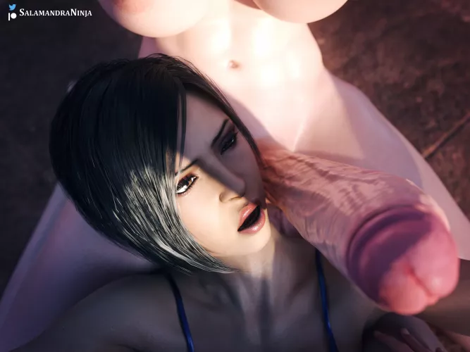 Ada in awe (SalamandraNinja) [Resident Evil] by Kuro-Oji