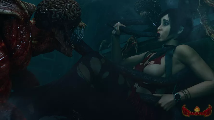 Ada & the Lickers (Ammo) [Resident Evil] by Kuro-Oji