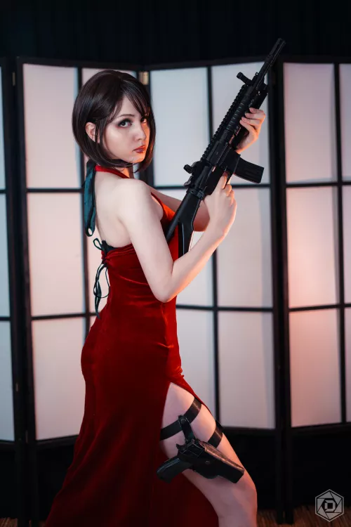 Ada Wong from Resident Evil by me by atlasalva